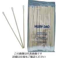 クリーンクロス HUBY 工業用綿棒（先端砲弾型/木軸）CA-006