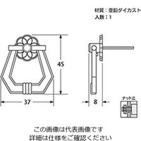 ハイロジック ユニオンブラリT-451 00030451-001 1セット（5個）（直送品）