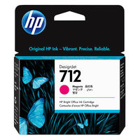 HP（ヒューレット・パッカード） 純正インク HP712 マゼンタ（29ml）3ED68A 1個