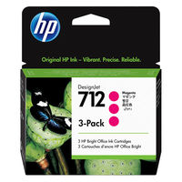 HP（ヒューレット・パッカード） 純正インク HP712 マゼンタ（29ml）3ED78A 1パック（3個入）
