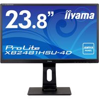 iiyama 23.8インチ液晶モニター VAパネル 縦横回転・高さ調整機能付き XB2481HSU-B4D