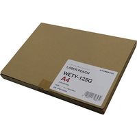 大王製紙 レーザーピーチグロス WETY-125G A4 LPWT125GA4 1冊（100枚）