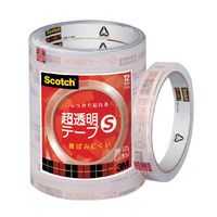 スリーエム ジャパン 超透明テープS BK 工業用包装