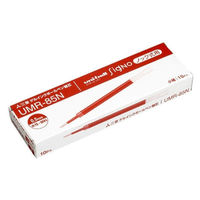 三菱鉛筆 ボールペン替芯 シグノ 0.5UMR-85N 赤 10本 UMR85N.15 1箱（直送品）