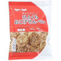 みんなのおやつ　ひとくちおこげせんべい 4901035593412 43G×24個 天乃屋（直送品）