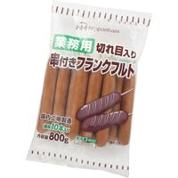 ニッポンハム 串付きフランク切れ目入り10本（800g）×6袋 113020956 1ケース（直送品）