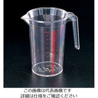 エスコ 3000ml 計量カップ(プラスチック製) EA991KP-15 1セット(2個)（直送品）