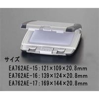 エスコ 169x144x20.8mm スタンプ台[インク無し] EA762AE-17 1セット(2個)（直送品）