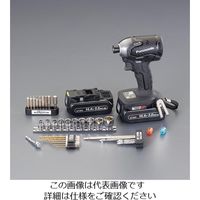 エスコ DC14.4V インパクトドライバーセット(充電式) EA813PA-101A 1セット（直送品）