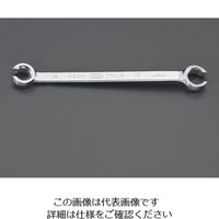 エスコ 19x22mm/242mm フレアナットレンチ(15 ?) EA614AC-7 1セット(3本)（直送品）