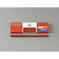 エスコ [赤] 鉛 筆 (12本) EA765MC-32 1セット(120本:12本×10箱)（直送品）