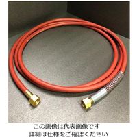 エスコ（esco） 3m アセチレンバーナー用ホース（両端金具付） 1個 EA330AK-3（直送品）