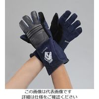 エスコ [M]手袋(溶接用・牛革) EA353AT-106 1双（直送品）