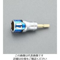 エスコ 13mm 電ドルソケット(ショート) EA612AA-13 1セット(5個)（直送品）