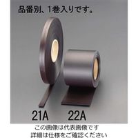 エスコ 19x2.0mm/20m ゴムマグネット EA781BX-21A 1巻（直送品）