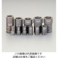 エスコ 1”DR(11個組) ホイールナット用ソケット(アウター/インナー用) EA164KV 1セット（直送品）