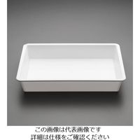 エスコ 446x327x70mm/7.3L バット(抗菌/プラスチック製) EA506AF-118 1セット(3個)（直送品）