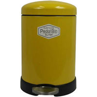 【ゴミ箱】FUJIEI SB-005 サイレントクローズペダルビン　５Ｌ　ＹＥ　2個セット（直送品）
