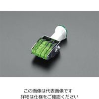 エスコ 4号 回転日付印(手形用) EA762AF-14 1セット(2箱)（直送品）