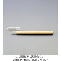 エスコ 6.0mm 彫刻刀(安来鋼/ナギナタ曲型左) EA588MR-6 1セット(3本)（直送品）