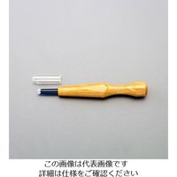 エスコ 6.0mm 彫刻刀(三角型/パワーグリップ) EA588ND-6 1セット(10本)（直送品）