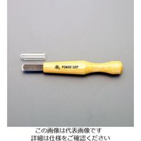 エスコ 9.0mm 彫刻刀(鎌倉型/パワーグリップ) EA588ND-9 1セット(10本)（直送品）