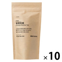 【まとめ買いセット】無印良品 中国茶 茉莉花茶 16.2g（1.8g×9バッグ） 10袋 良品計画