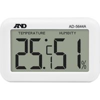 コンパクト温湿度計 AD5644A　≪温度表示:-10.0～50.0℃≫ AD-5644A 1台 エー・アンド・デイ（直送品）