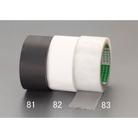 エスコ 50mmx25m 養生テープ(つや消し/黒) EA944ML-81 1セット(10巻)（直送品）