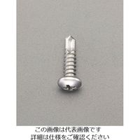 エスコ 4x25mm ピアスビス(ナベ頭/ステンレス/50本) EA949EG-545 1セット(500本:50本×10パック)（直送品）