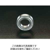 エスコ [6004ZZE] 密封型ベアリング EA966A-4 1セット(15個)（直送品）