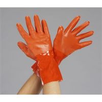 エスコ　手袋（耐油）　滑り止め加工　使い捨て手袋