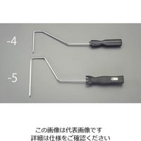 エスコ 100x360mm(6mm) ローラー刷毛ハンドル EA109NC-4 1セット(15本)（直送品）