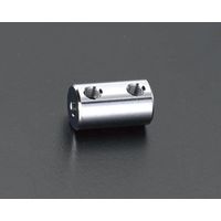 エスコ 3.0mm ワイヤークリップ(真鍮クロームメッキ) EA628SE-17 1セット(15個)（直送品）