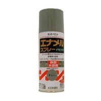 エスコ 300ml エナメルスプレー(灰) EA942EM-22 1セット(10本)（直送品）