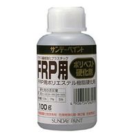 エスコ 100g ポリエステル樹脂(FRP用硬化剤) EA942ES-11 1セット(1000g:100g×10本)（直送品）