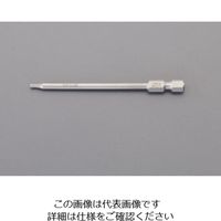 エスコ 3/16”x152mm [HexーPlus]ドライバービット EA611GR-124 1セット(4本)（直送品）