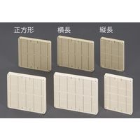 エスコ 200x200x25mm 取付自在板(ホワイト) EA940CS-409 1セット(5個)（直送品）