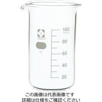 柴田科学 トールビーカー 100mL 10入 010040-100A 1箱(10個)（直送品）