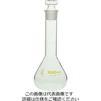 柴田科学 メスフラスコ 短形 100mL 1個 023080-100（直送品）
