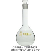柴田科学 メスフラスコ 短形 500mL 1個 023080-500（直送品）