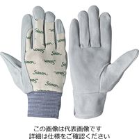 シモン 牛床革手袋 CSー126 Lサイズ 4120020 1セット(10双)（直送品）