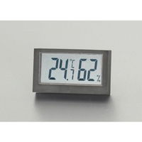 エスコ 温湿度計(デジタル) EA728AC-35 1セット(5個)（直送品）