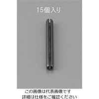 エスコ 3.0x18mm スプリングロールピン(15本) EA949PC-304 1セット(450本:15本×30パック)（直送品）