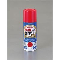 エスコ 300ml 水性多用途スプレー(赤) EA942EB-35 1セット(10本)（直送品）