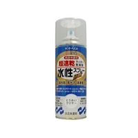 エスコ 300ml 水性多用途スプレー(透明クリアー) EA942EB-34 1セット(10本)（直送品）