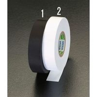 エスコ 19mmx20m 電気絶縁テープ(白) EA944NN-2 1セット(10巻:1巻×10個)（直送品）