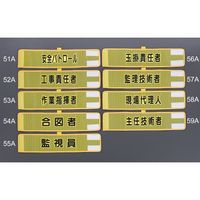 エスコ 390x 90mm 腕章(メッシュ/安全パトロール) EA983RG-51A 1セット(3個)（直送品）