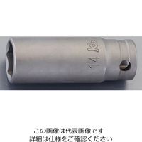 エスコ 3/8”DRx16mm ディープソケット(動力工具用) EA164CV-216 1セット(4個)（直送品）
