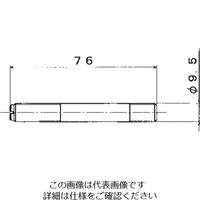 マクセルイズミ 泉精器 パンチャー セットボルト(3/8) セツトボルト (3/8) 1本（直送品）